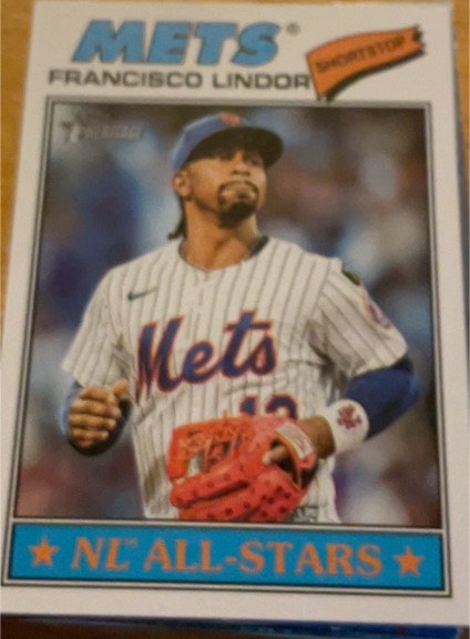 2026 Topps Heritage #146 Francisco Lindor — front