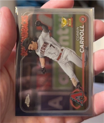 2024 Topps Chrome #267 Corbin Carroll — front