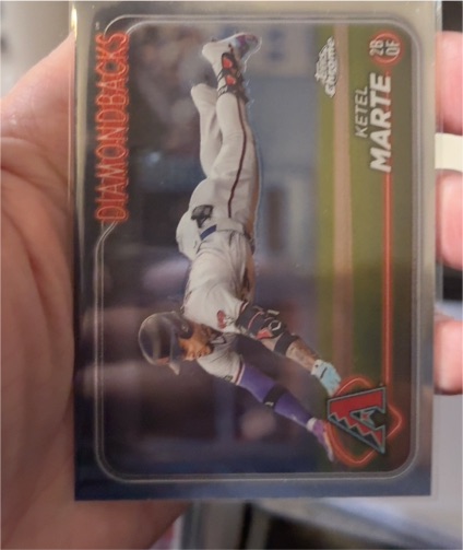 2024 Topps Chrome #35 Ketel Marte — front