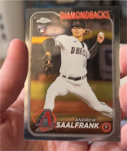 2024 Topps Chrome #178 Andrew Saalfrank — front