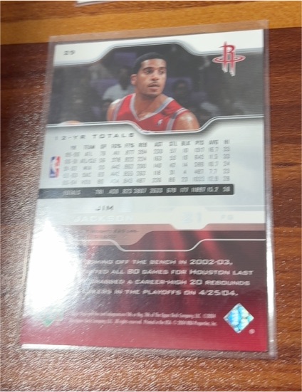2002 Upper Deck #29 Jim Jackson — front