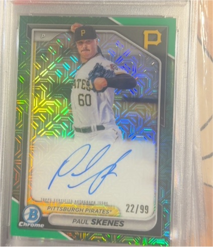 2024 Bowman Chrome #31 Paul Skenes — front