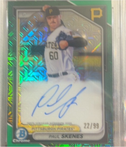 2024 Bowman Chrome #31 Paul Skenes — front