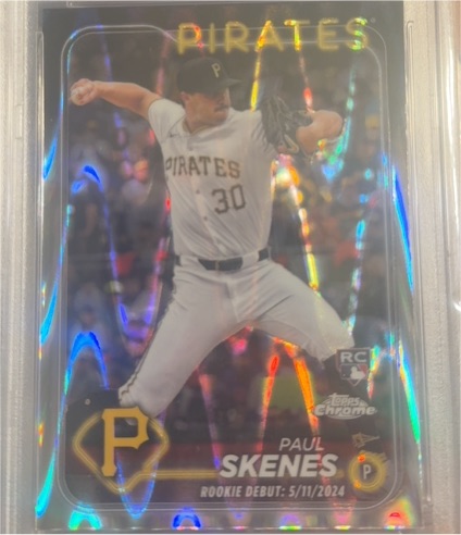 2024 Topps Chrome Update #USC27 Paul Skenes — front