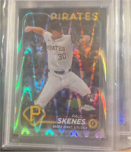 2024 Topps Chrome Update #USC88 Paul Skenes — front