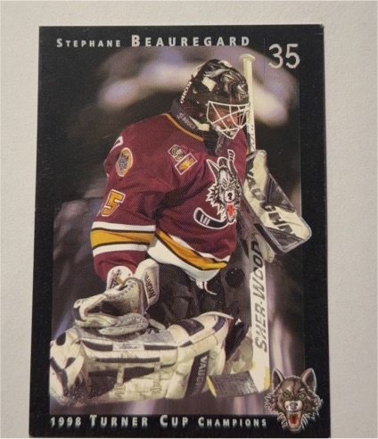 1998 Pro Set #35 Stephane Beauregard — front