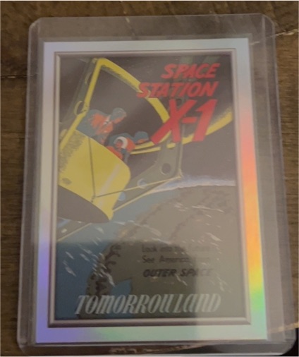 2025 Topps Disneyland 70th #P-4 Space Station X-1 — front