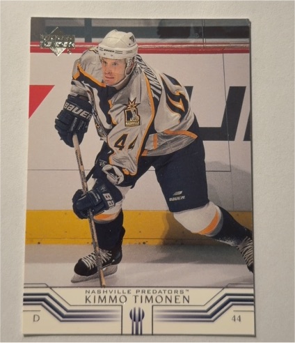 2006 Upper Deck #44 Kimmo Timonen — front