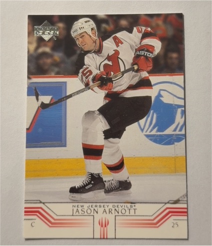 2001 Upper Deck #25 Jason Arnott — front