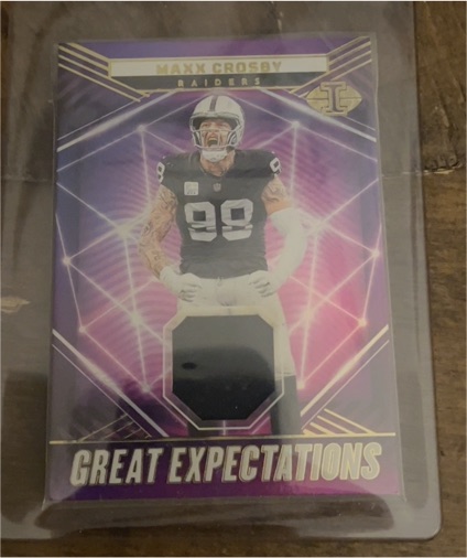 2023 Panini Illusions #GE-MCR Maxx Crosby Great Expectations — front