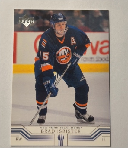 2001-02 Upper Deck #110 Brad Isbister — front