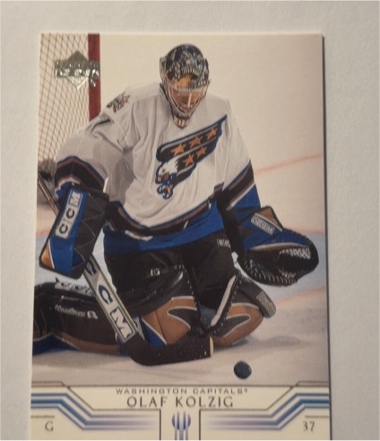 2001-02 Upper Deck #174 Olaf Kolzig — front