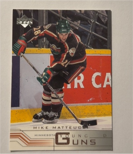 2001-02 Upper Deck #192 Mike Matteucci — front
