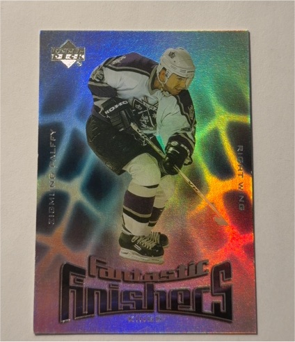 2001-02 Upper Deck Fantastic Finishers #FF10 Zigmund Palffy — front