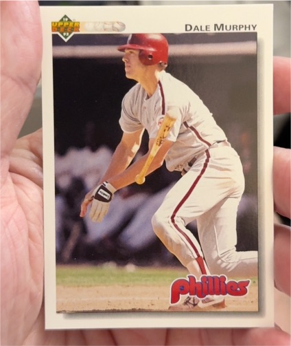 1992 Upper Deck #127 Dale Murphy — front