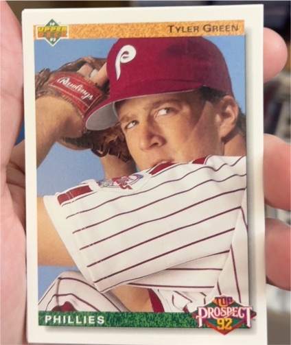 1992 Upper Deck #68 Tyler Green — front