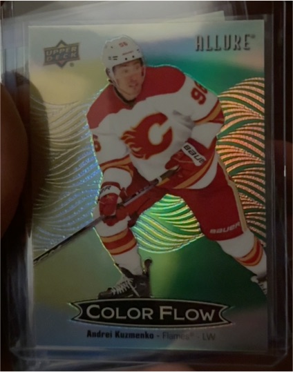 2024-25 Upper Deck Allure #CFL-7 Andrei Kuzmenko — front