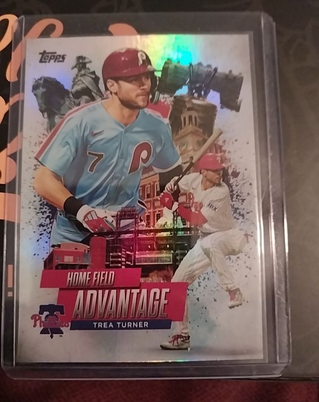 2025 Topps Series 2 #HA-34 Trea Turner Home Field Advantage — front