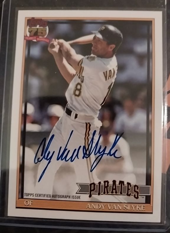2026 Topps Series 1 #91A-AVS Andy Van Slyke — front