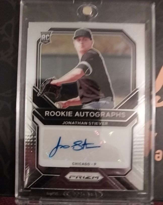 2021 Panini Prizm Rookie Autographs #RA-JS Jonathan Stiever — front