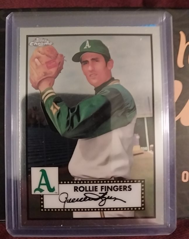2021 Topps Chrome Platinum Anniversary #551 Rollie Fingers — front