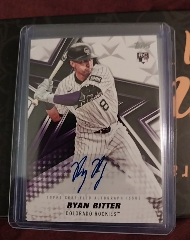 2026 Topps Series 1 Baseball Stars Autograph #BSA-RR Ryan Ritter — front