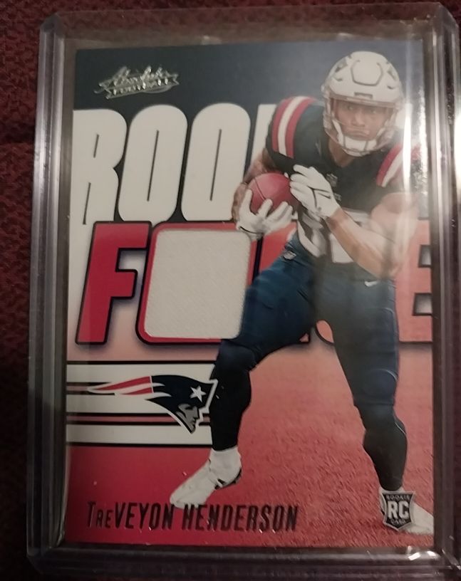 2025 Panini Absolute Rookie Force #RF-THN TreVeyon Henderson — front