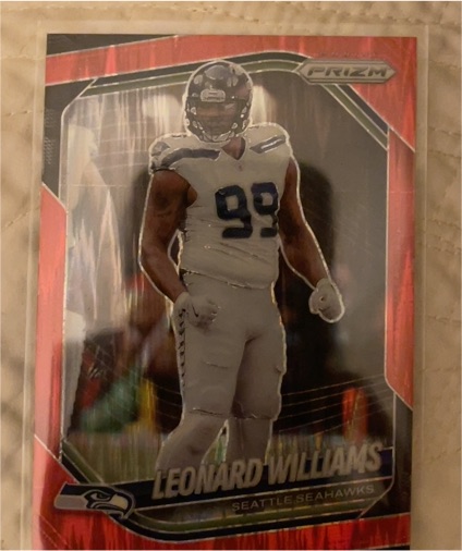 2025 Panini Prizm #183 Leonard Williams — front