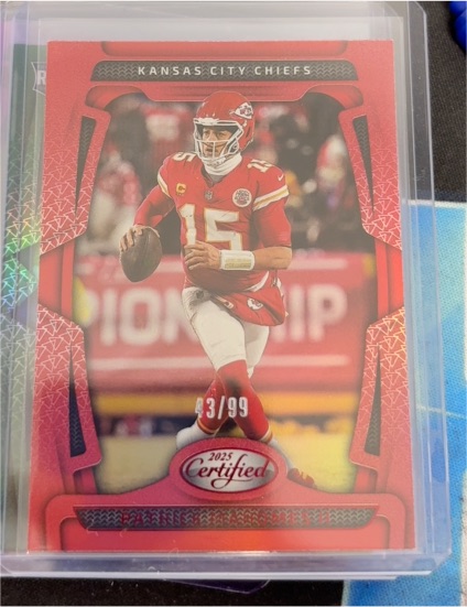 2025 Panini Certified #51 Patrick Mahomes II — front