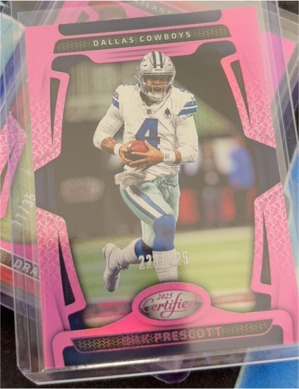 2025 Panini Certified #26 Dak Prescott — front
