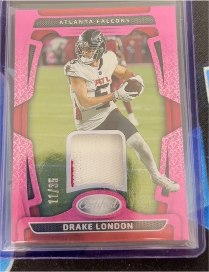 2025 Panini Certified #11 Drake London — front