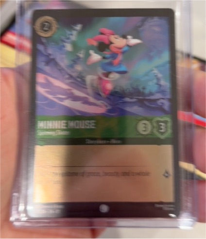 2025 Lorcana #72 Minnie Mouse Winterspell — front