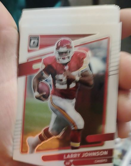 2021 Panini Donruss Optic #38 Larry Johnson — front