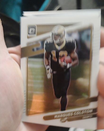 2021 Donruss Optic #168 Marques Colston — front