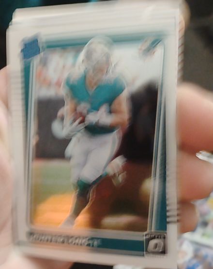 2025 Donruss Optic Rated Rookie Miami Dolphins Football Card — front