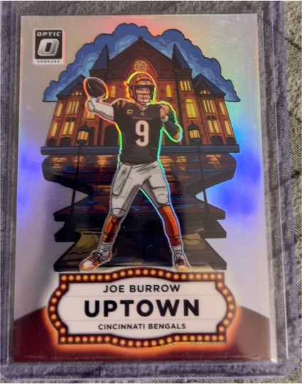 2025 Panini Donruss Optic #12 Joe Burrow Uptown — front