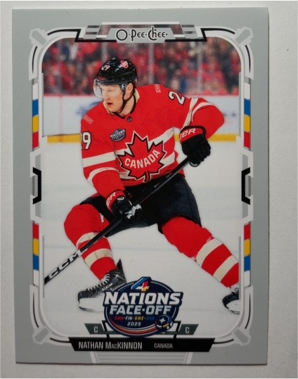 2025-26 O-Pee-Chee #516 Nathan MacKinnon — front