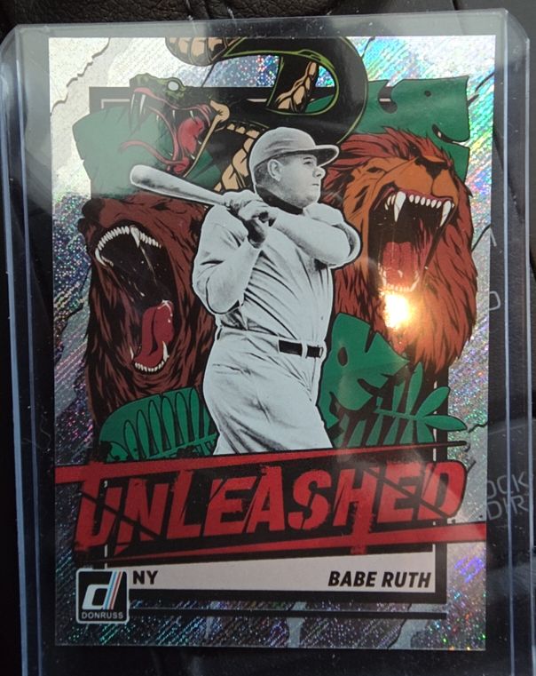 2021 Donruss Unleashed #UNL3 Babe Ruth — front