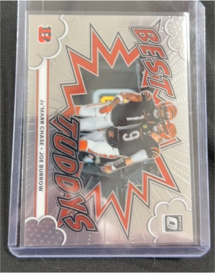2024 Panini Donruss Optic #14 Ja'Marr Chase Joe Burrow Best Tuddys — front