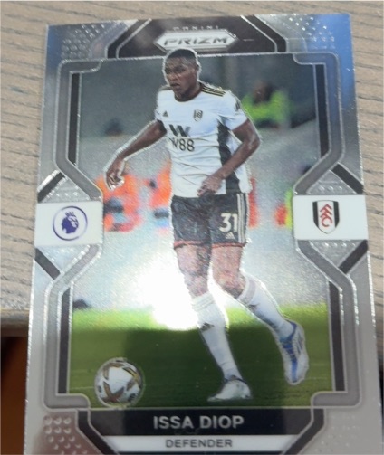 2022-23 Panini Prizm Premier League #71 Issa Diop — front