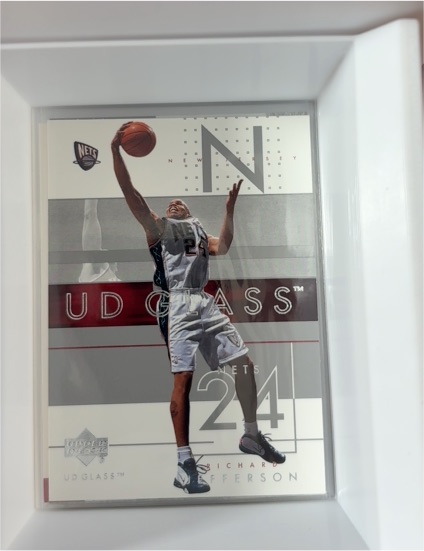 2002-03 Upper Deck UD Glass #51 Richard Jefferson — front