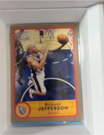 2003-04 Topps Bazooka Gold #197 Richard Jefferson — front