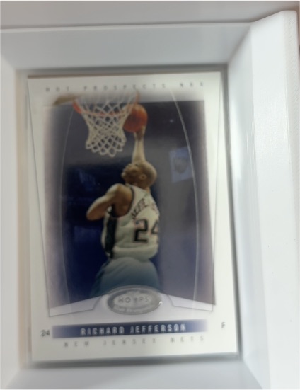 2004 Hoops Hot Prospects #24 Richard Jefferson — front