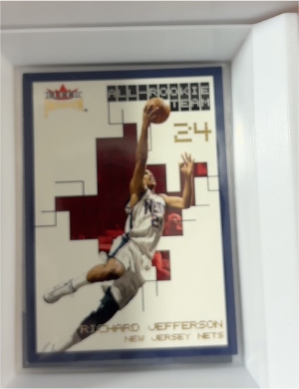 2001-02 Fleer Showcase #104 Richard Jefferson — front