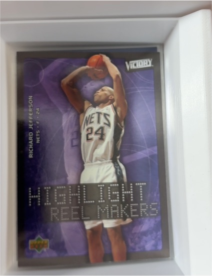 2003-04 Upper Deck Victory #224 Richard Jefferson — front