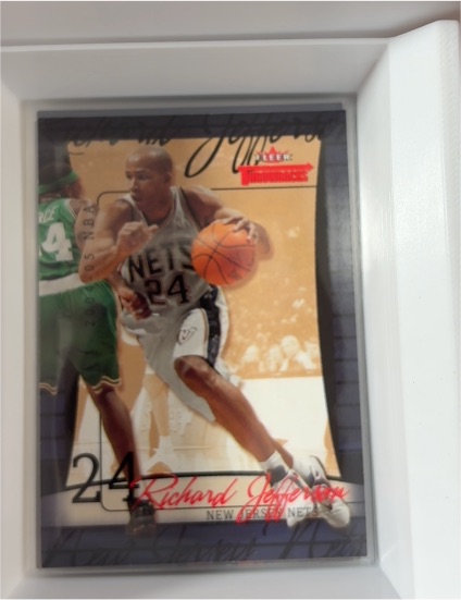 2004 Fleer Throwbacks #24 Richard Jefferson — front