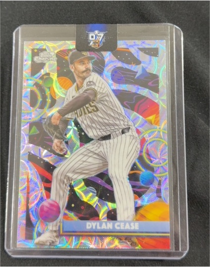2025 Topps Cosmic Chrome #168 Dylan Cease — front