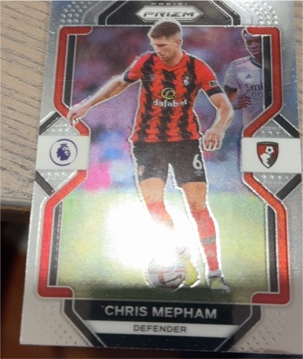 2022-23 Panini Prizm Premier League #216 Chris Mepham — front