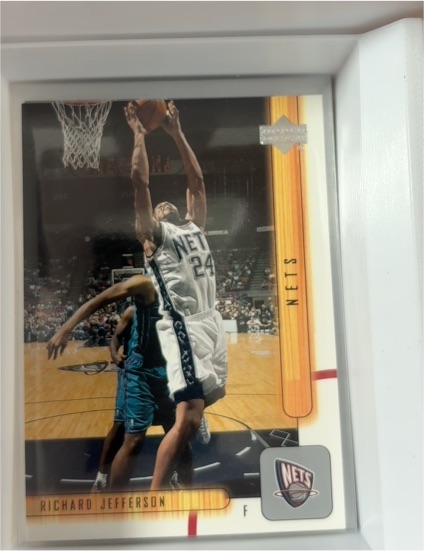 2001-02 Upper Deck #332 Richard Jefferson — front
