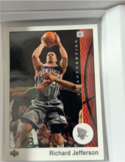 2002-03 Upper Deck UD Authentics #51 Richard Jefferson — front